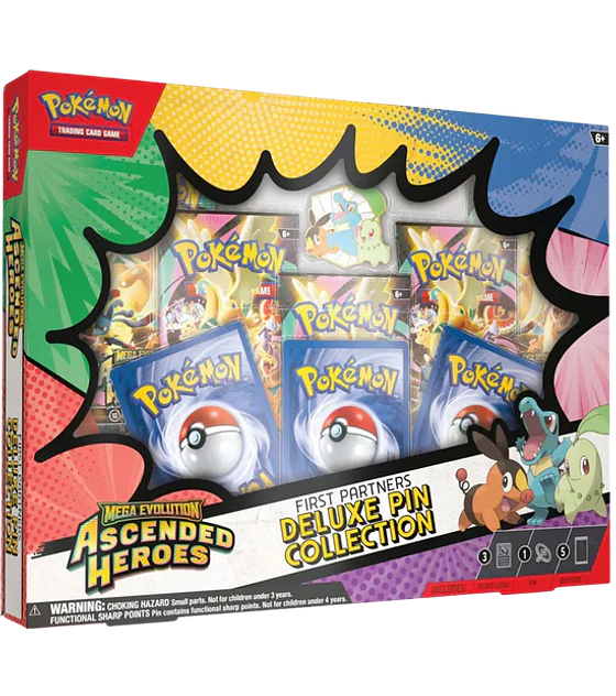 PKM ME2.5 Ascended Heroes Deluxe Pin Collection