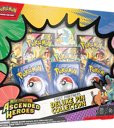 PKM ME2.5 Ascended Heroes Deluxe Pin Collection