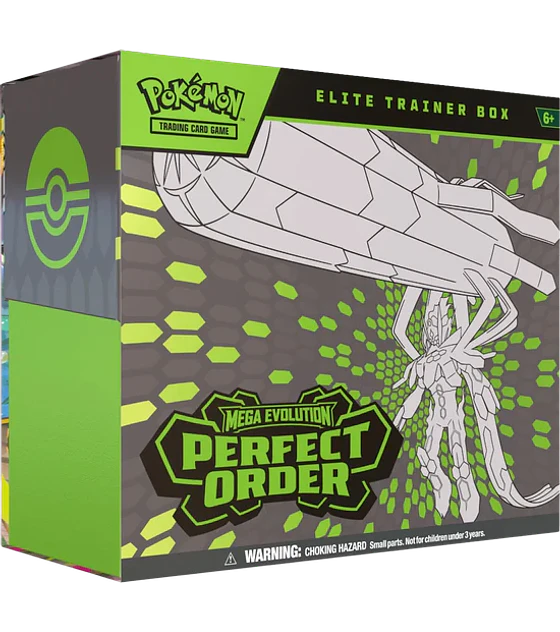 PKM Mega Evolution: Perfect Order Elite Trainer Box - EN