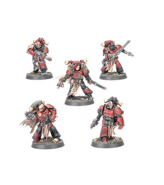 Chaos Space Marines: Red Corsairs Raiders