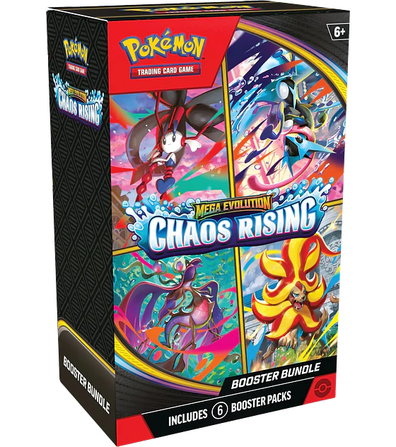 PKM Mega Evolution: Chaos Rising Booster Bundle