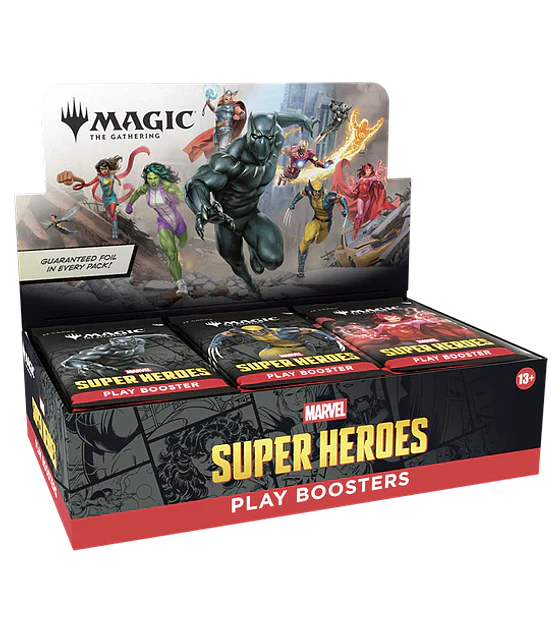 MTG - Marvel Super Heroes Play Booster Display - EN