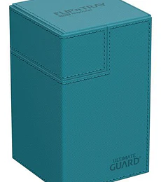 Ultimate Guard Flip`n`Tray 100+ XenoSkin Monocolor Petrol