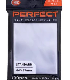 KMC Standard Sleeves - Perfect Size (100 Sleeves)