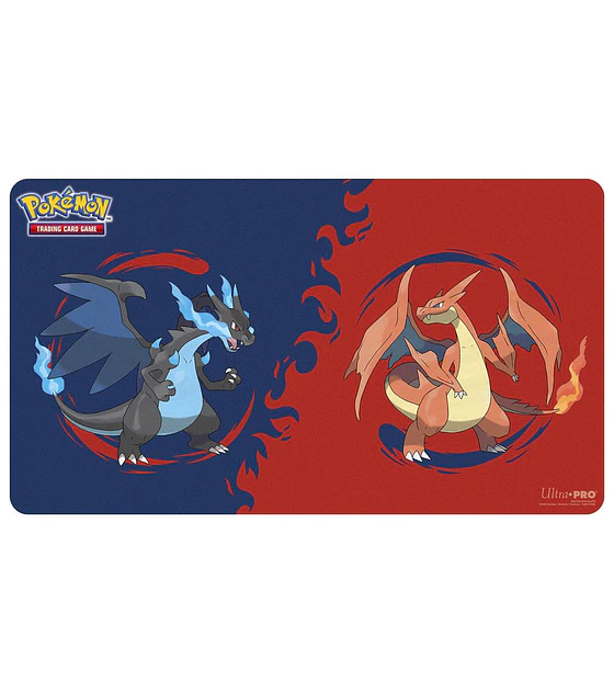 Up - Mega Charizad X and Mega Charizad Y Playmat for the Pokemon Trading Card Game