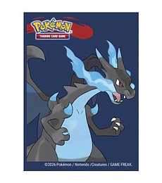 UP - Mega Charizard X 65ct Deck Protector Sleeves for the Pokémon Trading Card Game