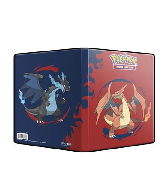 UP - Mega Charizard X and Mega Charizard Y 4-Pocket Portfolio for the Pokémon Trading Card Game