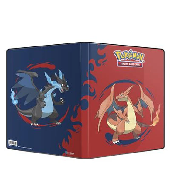 UP - Mega Charizard X and Mega Charizard Y 9-Pocket Portfolio for the Pokémon Trading Card Game