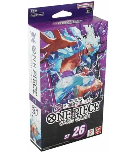 One Piece Card Game ST-26 Starter Deck Display (6 Decks) - EN