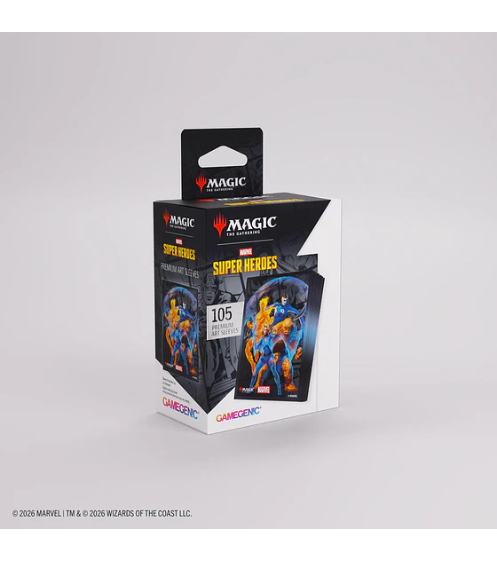 Magic: The Gathering Marvel Super Heroes Premium Art Sleeves - The Fantastic Four