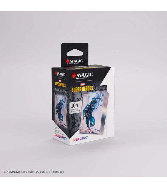 Magic: The Gathering Marvel Super Heroes Premium Art Sleeves - Black Panther
