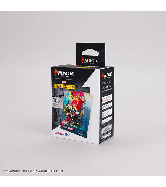 Super Heroes Premium Art Sleeves - Loki/Doctor Doom