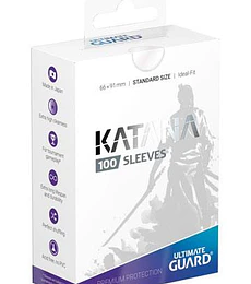 Ultimate Guard Katana Sleeves Standard Size (100) - Transparent