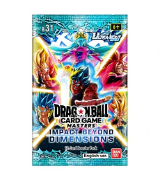 Dragon Ball Impact Beyond Dimensions B-31 Booster - EN