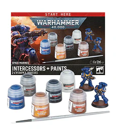 Warhammer: Intercessors + Paints