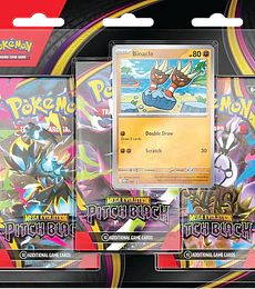 PKM Mega Evolution: Pitch Black 3-pack Blister