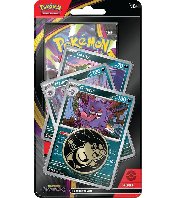 Pokémon TCG: Mega Evolution 5 - Pitch Black Premium Checklane Blister - Gengar