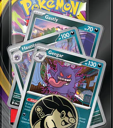 Pokémon TCG: Mega Evolution 5 - Pitch Black Premium Checklane Blister - Gengar