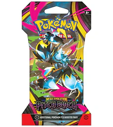 PKM – Mega Evolution 05: Pitch Black Sleeved Booster Pack – EN