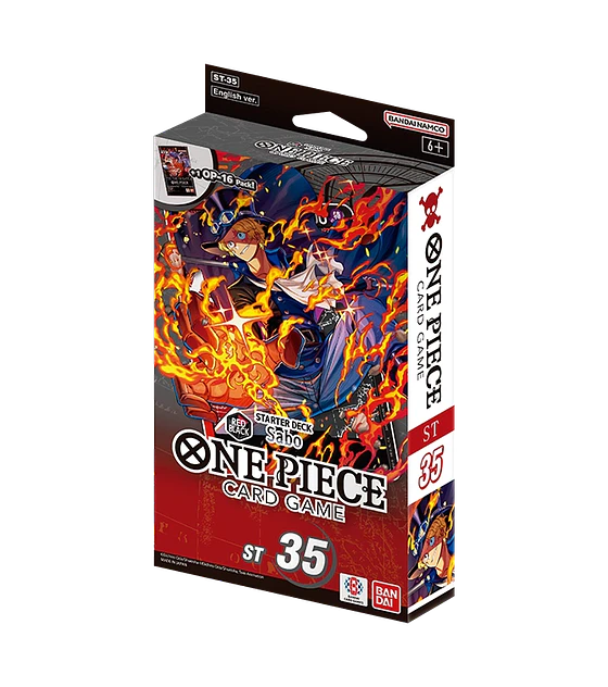 STARTER DECK -RED/BLACK Sabo- [ST-35]