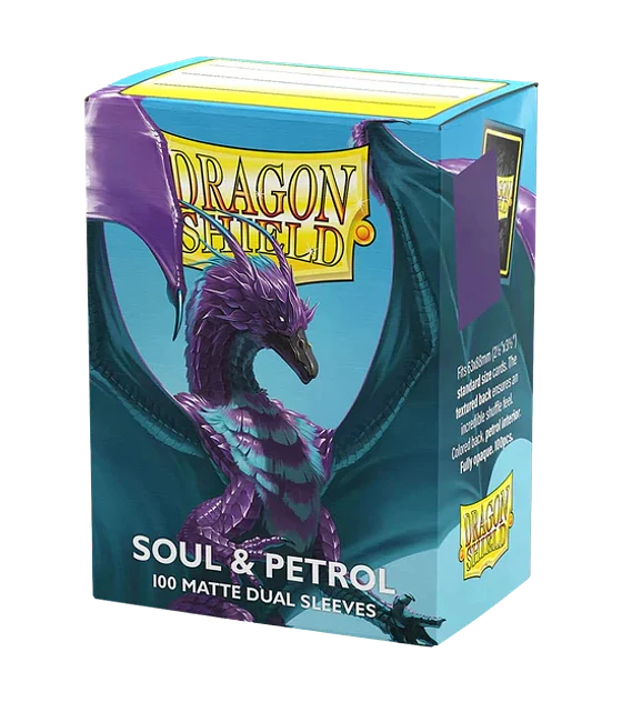 Dragon Shield Sleeves - Matte Dual - Soul & Patrol (100 Sleeves)