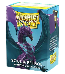 Dragon Shield Sleeves - Matte Dual - Soul & Patrol (100 Sleeves)