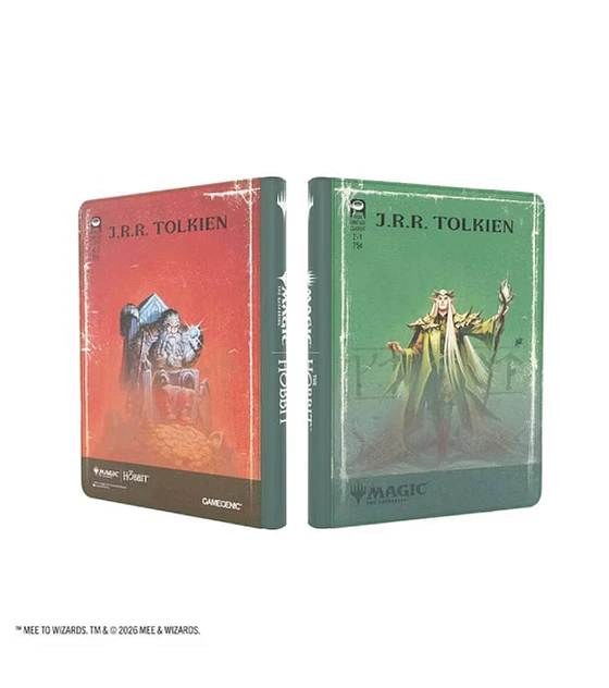 MTG The Hobbit Zip-Up Album 18-Pocket - Thranduil, the Elvenking/The Mountain-king