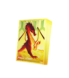 Magic: The Gathering | The Hobbit Premium Art Sleeves - Smaug the Golden