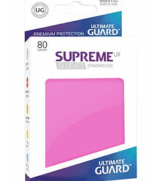 Ultimate Guard Supreme UX Sleeves Standard Size Pink (80)