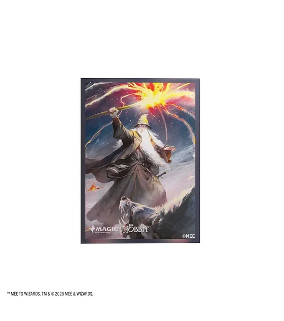 Magic: The Gathering | The Hobbit Premium Art Sleeves - Gandalf, Shadow's Foe