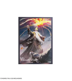 Magic: The Gathering | The Hobbit Premium Art Sleeves - Gandalf, Shadow's Foe