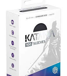 Ultimate Guard Katana Sleeves Standard Size (100) - Obsidian Shard