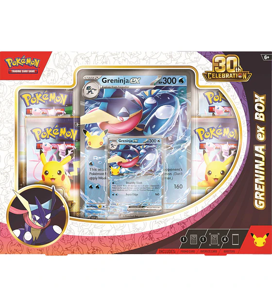 Pokémon TCG: 30th Celebration ex Box - Greninja