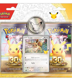 Pokémon TCG: 30th Celebration 2-Pack Blister - Eevee