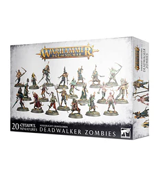 Games Workshop Warhammer AoS - Soulblight Gravelords DeadWalker Zombies, Black