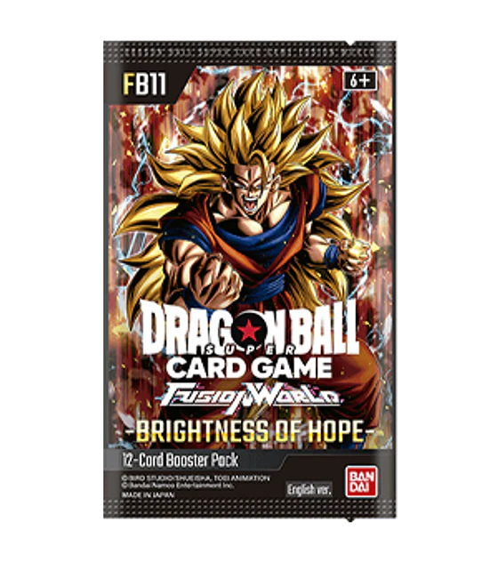Dragon Ball Super Card-Game - Fusion World FB-11 Brightness of Hope Booster - EN