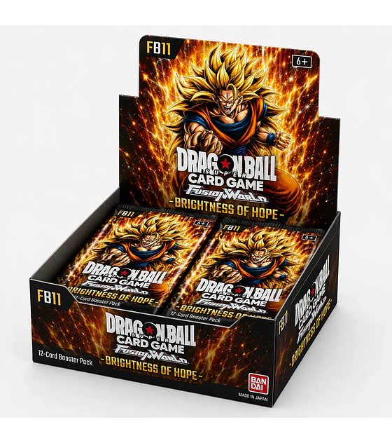 Dragon Ball Super Card-Game - Fusion World FB-11 Brightness of Hope Booster Display - EN