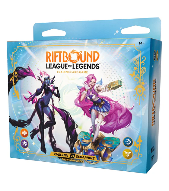 Riftbound: League of Legends TCG Radiance Evelynn vs Seraphine Showdown Deck