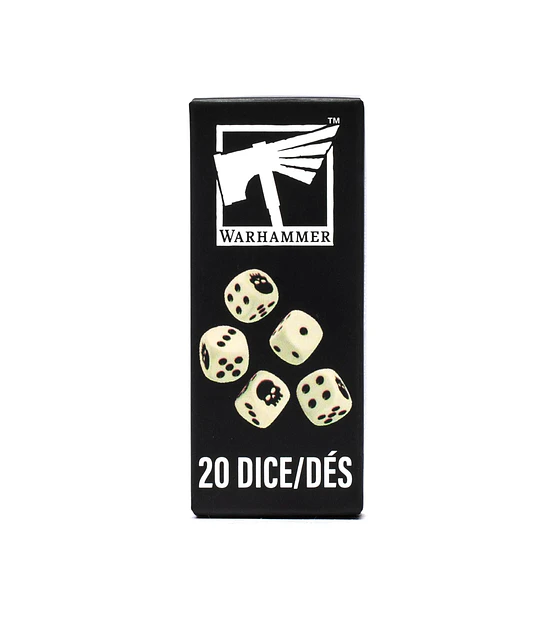 Games Workshop - Warhammer - 20 Mini Dice 2026
