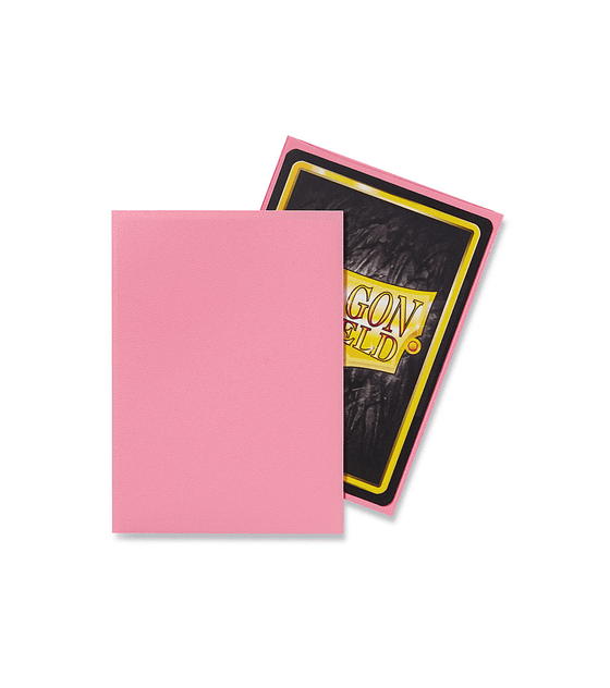 Dragon Shield Standard Sleeves - Matte Pink
