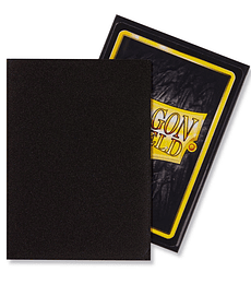 Dragon Shield Standard Sleeves - Matte Black (100 Sleeves)