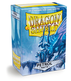 Dragon Shield Standard Sleeves - Matte Petrol (100 Sleeves)