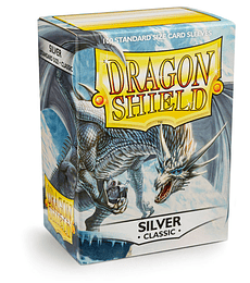 Dragon Shield Standard Sleeves - Silver (100 Sleeves)