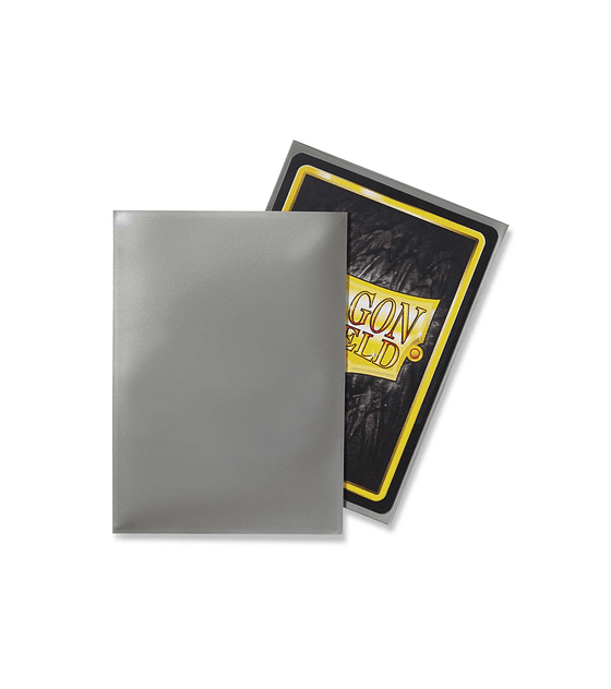 Dragon Shield Standard Sleeves - Silver (100 Sleeves)