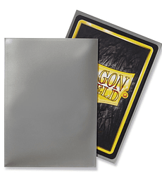 Dragon Shield Standard Sleeves - Silver (100 Sleeves)