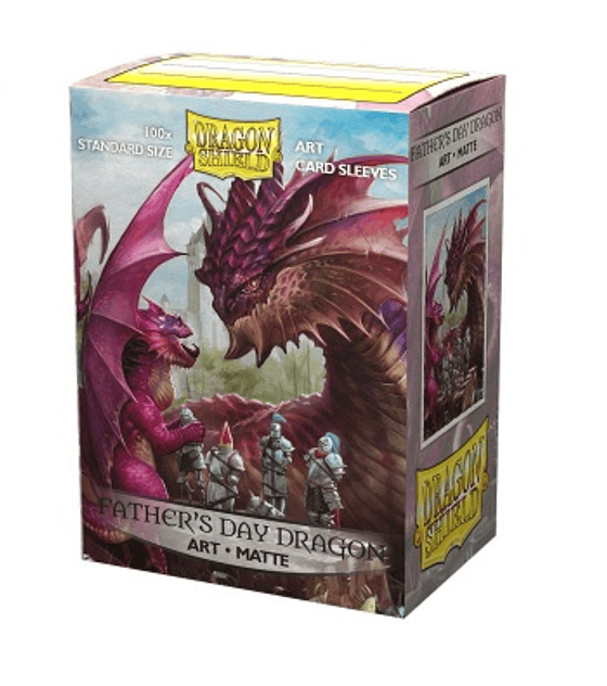 Dragon Shield Matte Art Sleeves - Father's Day Dragon 2020 (100 Sleeves)