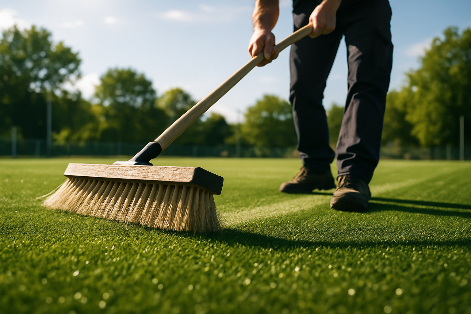 Pasto Artificial para Comercios Taishan: Solución Profesional y Duradera