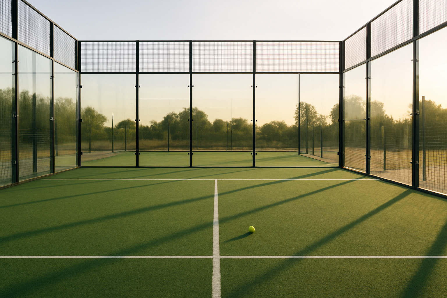 Cancha de Pádel Exterior: Calidad Premium y Resistencia Total