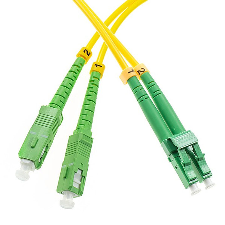 LSZH Patch Cord  SC/APC LC/APC SM-DX-3-5M 1