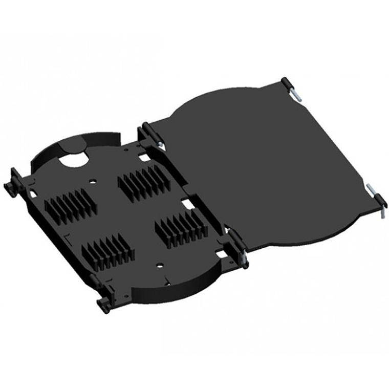 Bandeja de Emenda Para 24 Fibras Óptica  1